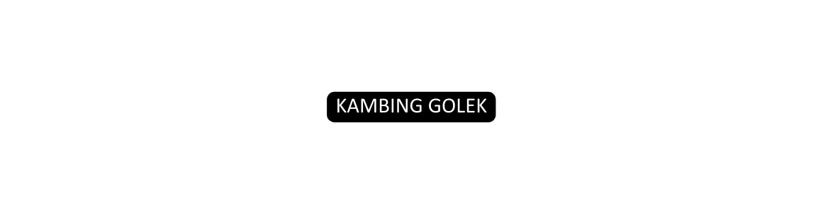 KAMBING GOLEK